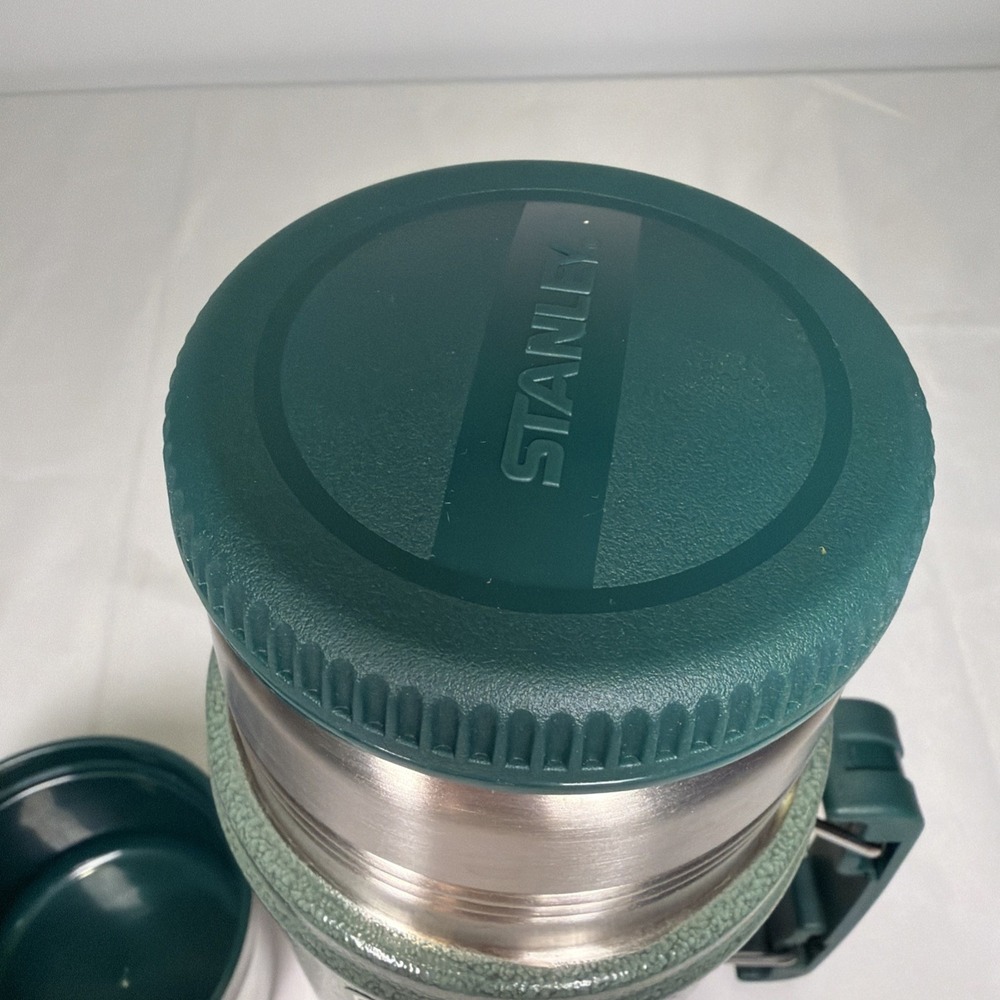 Stanley Classic Legendary 24oz Vacuum Insulated Coffee/Food Jar HammerTone Green - Picture 9 of 13